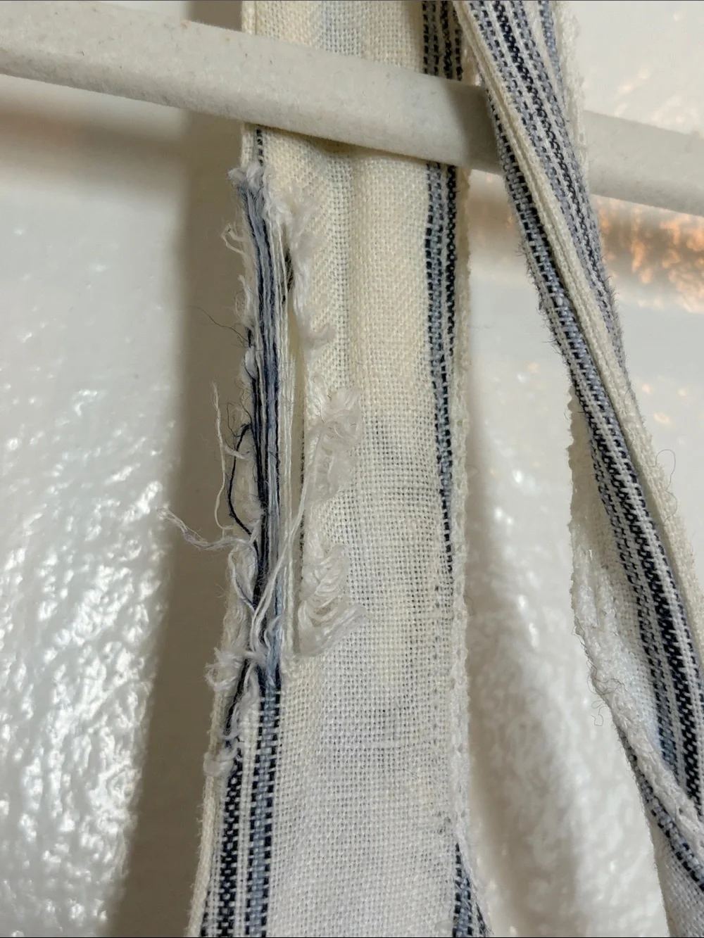Reformation tagliatelle Blue & White Striped Midi Sundress linen size 2 - Picture 8 of 10